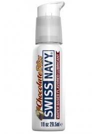 Лубрикант с ароматом шоколада Swiss Navy Chocolate Bliss Lube - 29,5 мл. - Swiss navy - купить с доставкой в Долгопрудном