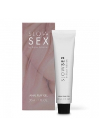 Лубрикант на водной основе Slow Sex Anal Play Gel - 30 мл. - Bijoux Indiscrets - купить с доставкой в Долгопрудном