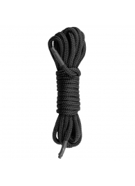 Черная веревка для бондажа Easytoys Bondage Rope - 5 м. - Easy toys - купить с доставкой в Долгопрудном