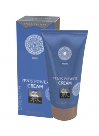 Возбуждающий крем для мужчин Penis Power Cream - 30 мл. - Shiatsu - купить с доставкой в Долгопрудном