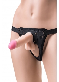 Телесный страпон на трусиках Realstick Hunter - 14,5 см. - ToyFa - купить с доставкой в Долгопрудном