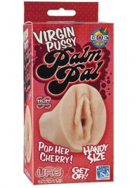 Мастурбатор-вагина Virgin Pussy ULTRASKYN Palm Pal - Doc Johnson - в Долгопрудном купить с доставкой