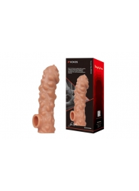 Насадка на фаллос с крупными бугорками EXTREME SLEEVE - 17,6 см. - KOKOS - в Долгопрудном купить с доставкой
