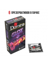 Ароматизированные презервативы DOMINO  Фруктовый слот  - 6 шт. - Domino - купить с доставкой в Долгопрудном
