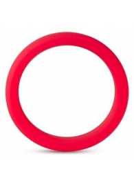 Красное эрекционное кольцо Silicone Go Pro Cock Ring - Blush Novelties - в Долгопрудном купить с доставкой