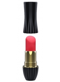 Клиторальный стимулятор-помада LIPSTICK - 9,3 см. - Dream Toys - купить с доставкой в Долгопрудном