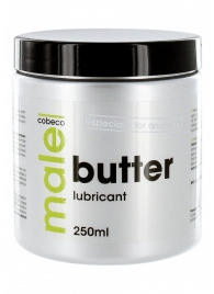 Анальный лубрикант MALE Cobeco Butter Lubricant - 250 мл. - Cobeco - купить с доставкой в Долгопрудном