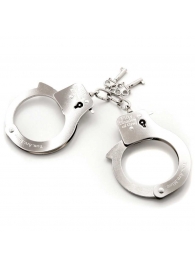 Металлические наручники Metal Handcuffs - Fifty Shades of Grey - купить с доставкой в Долгопрудном