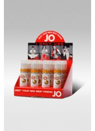 Лубрикант с ароматом персика JO Flavored Peachy Lips - 30 мл. - System JO - купить с доставкой в Долгопрудном