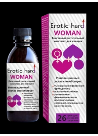Женский биогенный концентрат для повышения либидо Erotic hard Woman - 250 мл. - Erotic Hard - купить с доставкой в Долгопрудном