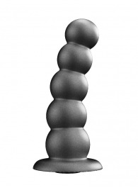 Черная насадка-плаг на харнесс PLATINUM 9 - 24 см. - LOVETOY (А-Полимер) - купить с доставкой в Долгопрудном