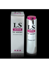 Спрей-стимулятор для женщин Lovespray Active Woman - 18 мл. - Биоритм - купить с доставкой в Долгопрудном