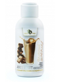 Интимный гель-смазка JUICY FRUIT с ароматом молочного шоколада - 100 мл. - БиоМед - купить с доставкой в Долгопрудном