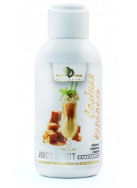 Интимный гель-смазка JUICY FRUIT с ароматом солёной карамели - 100 мл. - БиоМед - купить с доставкой в Долгопрудном