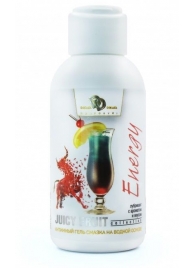 Интимный гель-смазка JUICY FRUIT с ароматом энергетика - 100 мл. - БиоМед - купить с доставкой в Долгопрудном
