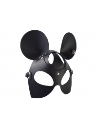 Черная кожаная маска  Мышка - Sitabella - купить с доставкой в Долгопрудном
