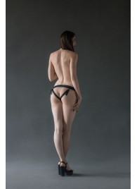 Черные трусики Better с анальной насадкой - 8 см. - Lola Games - купить с доставкой в Долгопрудном