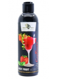 Интимный гель-смазка JUICY FRUIT с ароматом клубники - 200 мл. - БиоМед - купить с доставкой в Долгопрудном