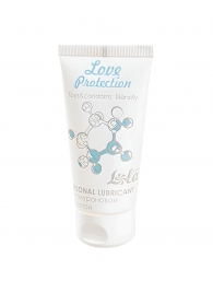 Увлажняющий лубрикант на водной основе Love Protection - 50 мл. - Lola Games - купить с доставкой в Долгопрудном