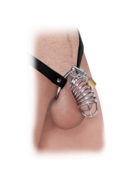 Кольцо верности Extreme Chastity Belt с фиксацией головки - Pipedream - купить с доставкой в Долгопрудном