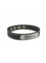 Чокер с белой строчкой Good Girl - Sitabella - купить с доставкой в Долгопрудном