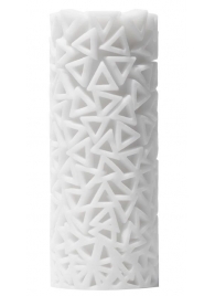 Белый 3D мастурбатор PILE - Tenga - в Долгопрудном купить с доставкой