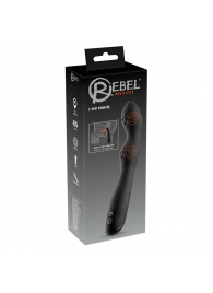 Черный вибромассажер простаты P-Spot - 23,5 см. - Orion - в Долгопрудном купить с доставкой