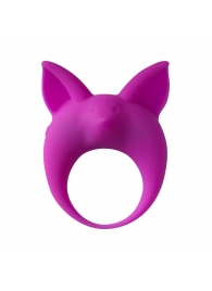 Фиолетовое эрекционное кольцо Kitten Kyle - Lola Games - в Долгопрудном купить с доставкой