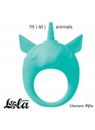 Зеленое эрекционное кольцо Unicorn Alfie - Lola Games - в Долгопрудном купить с доставкой