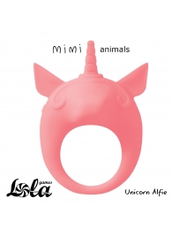 Оранжевое эрекционное кольцо Unicorn Alfie - Lola Games - в Долгопрудном купить с доставкой