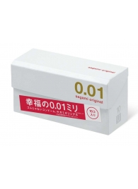 Супер тонкие презервативы Sagami Original 0.01 - 10 шт. - Sagami - купить с доставкой в Долгопрудном
