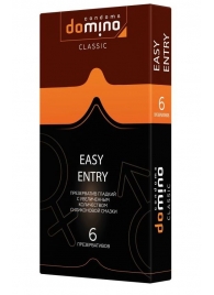 Презервативы с увеличенным количеством смазки DOMINO Easy Entry - 6 шт. - Domino - купить с доставкой в Долгопрудном