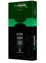 Супертонкие презервативы DOMINO Ultra Light - 6 шт. - Domino - купить с доставкой в Долгопрудном