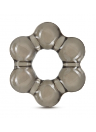 Дымчатое эрекционное кольцо Stay Hard Thick Bead Cock Ring - Blush Novelties - в Долгопрудном купить с доставкой