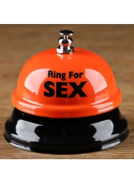 Настольный звонок RING FOR SEX - Сима-Ленд - купить с доставкой в Долгопрудном