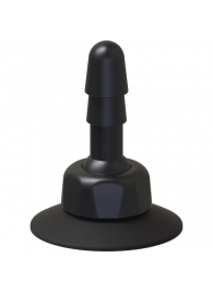 Плаг с присоской для фиксации насадок Deluxe 360° Swivel Suction Cup Plug - Doc Johnson - купить с доставкой в Долгопрудном
