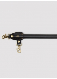 Черная распорка для ног Bound to You Faux Leather Spreader Bar - 50,8 см. - Fifty Shades of Grey - купить с доставкой в Долгопрудном