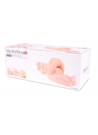 Мастурбатор-полуторс Valentina с двойным слоем материала - KOKOS - в Долгопрудном купить с доставкой