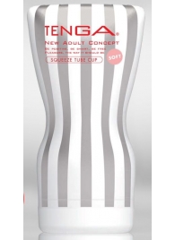 Мастурбатор TENGA Squeeze Tube Cup Soft - Tenga - в Долгопрудном купить с доставкой