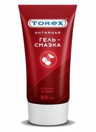 Смазка на водной основе TOREX  Спелая вишня  - 50 мл. - Torex - купить с доставкой в Долгопрудном