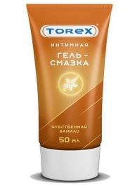 Смазка на водной основе TOREX  Чувственная ваниль  - 50 мл. - Torex - купить с доставкой в Долгопрудном