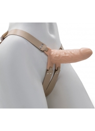 Телесный мужской парапротез MEN STYLE - 15 см. - LOVETOY (А-Полимер) - купить с доставкой в Долгопрудном