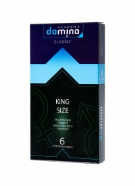 Презервативы увеличенного размера DOMINO Classic King size - 6 шт. - Domino - купить с доставкой в Долгопрудном