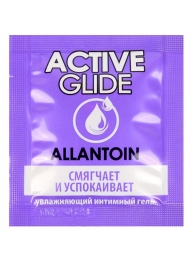 Лубрикант на водной основе Active Glide с аллантоином - 3 гр. - Биоритм - купить с доставкой в Долгопрудном