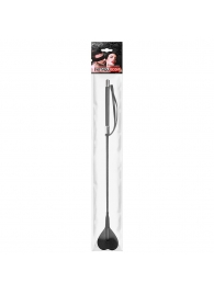 Черный стек с наконечником-сердечком - 54 см. - Notabu - купить с доставкой в Долгопрудном