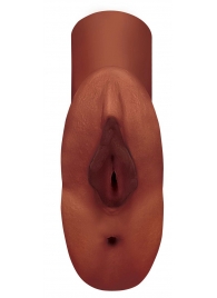 Коричневый мастурбатор Perfect Pussy Double Stroker - Pipedream - в Долгопрудном купить с доставкой