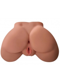 Кофейный мастурбатор-полуторс Perfect Ass Masturbator - Pipedream - в Долгопрудном купить с доставкой
