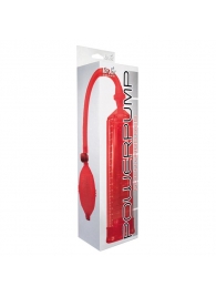 Красная вакуумная помпа Power Pump Red - Toy Joy - в Долгопрудном купить с доставкой