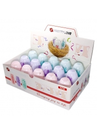 Набор из 15 мини-мастурбаторов Fantastic Egg Hard Boiled - Baile - в Долгопрудном купить с доставкой
