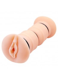 Телесный вибромастурбатор-вагина Michelle - Baile - в Долгопрудном купить с доставкой